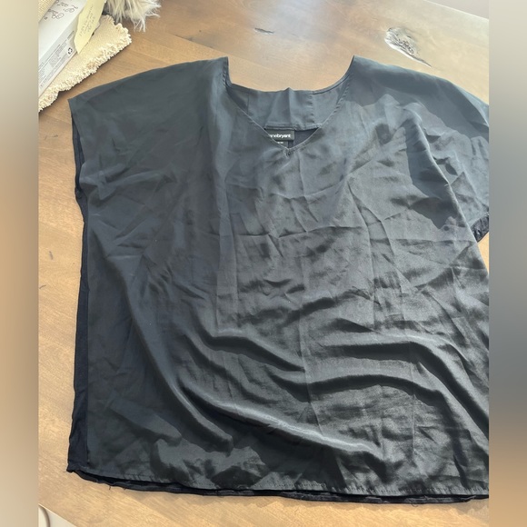 Lane Bryant black blouse size 18 / 20 - Picture 1 of 3